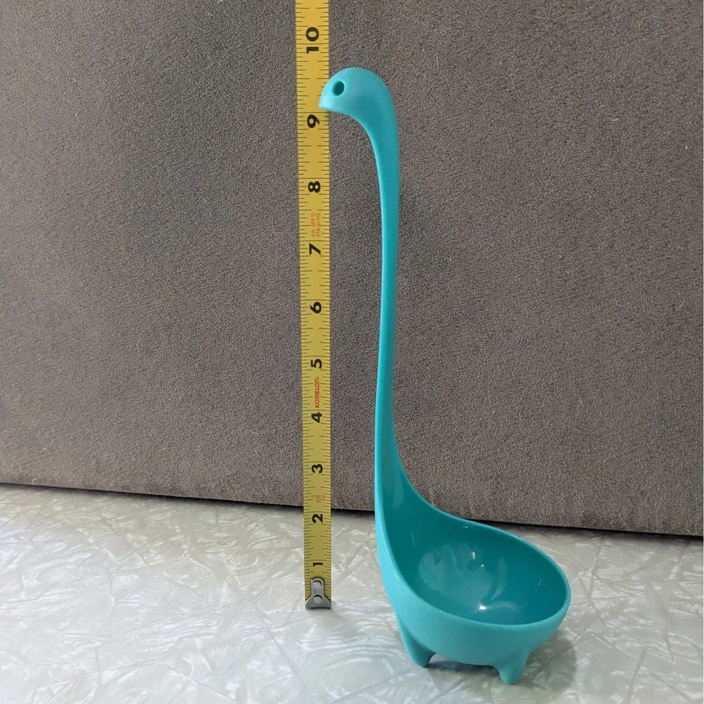 OTOTO Nessie Ladle Turquoise Loch Ness Monster Standing Soup‎ Punch